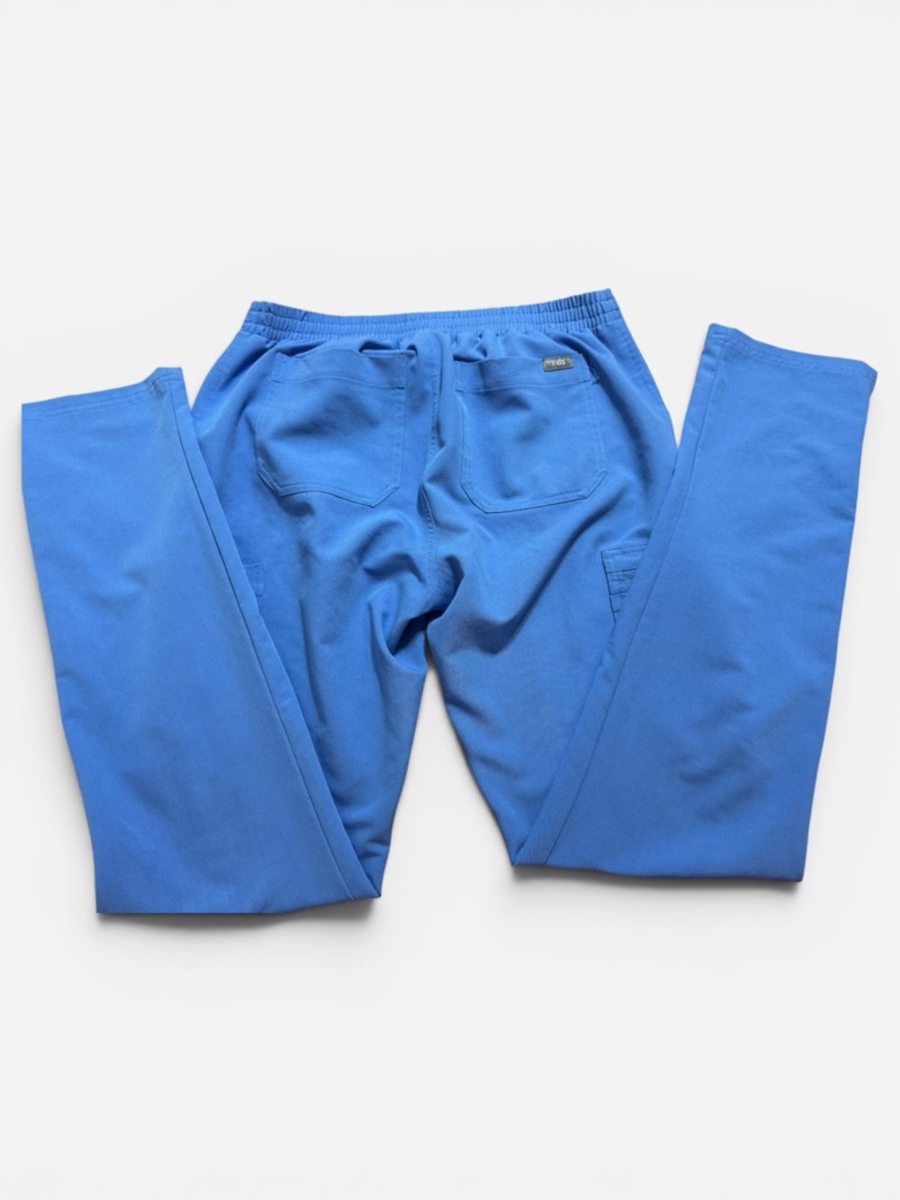 NWOT Women’s Figs Yola Skinny Scrub Set, Ceil Blue, Small & Small Tall - Picture 7 of 7